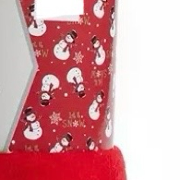 NWT- Super Soft Cozy Warm- Holiday Red ⛄️ Let It Snow Throw Blanket 50x60 - Picture 4 of 4